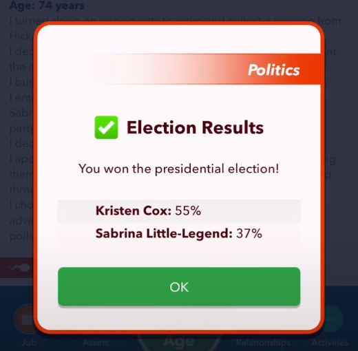 How to Become President in BitLife