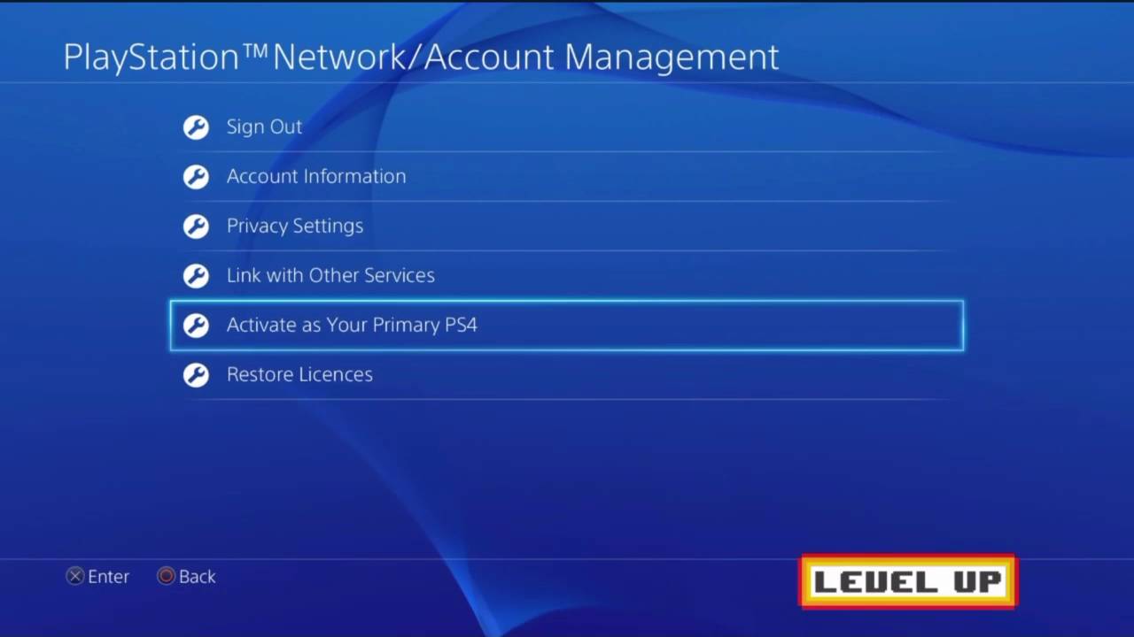 PlayStation Account Management