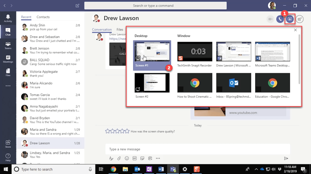 How to Share Screen on Teams
