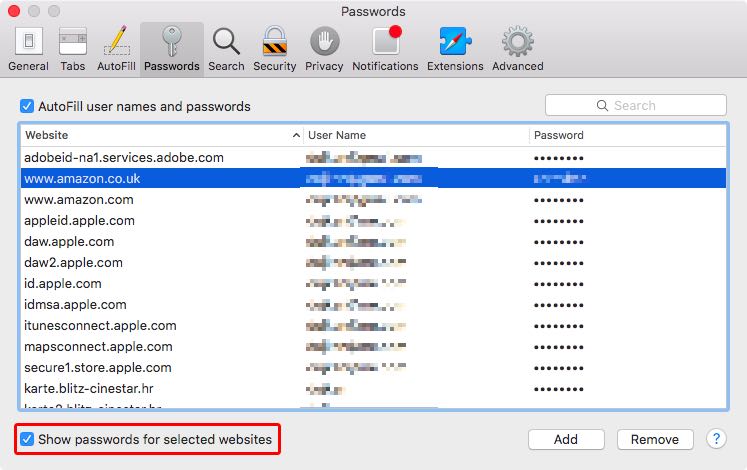 How to Find Saved Passwords on Mac