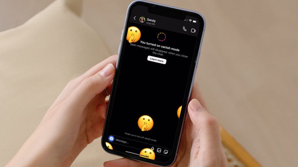 What is Vanish Mode on Instagram