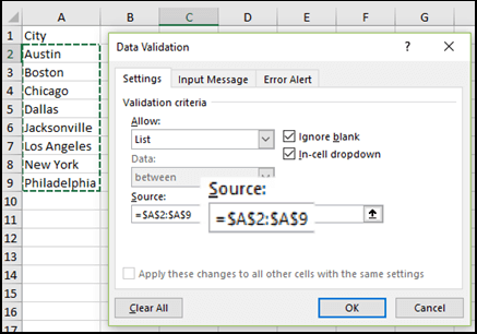 How to Edit Drop Down List in Excel